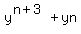 y%5E%28n%2B3%29+%2B+yn