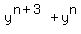 y%5E%28n+%2B+3%29+%2B+y%5En