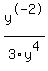 y%5E-2+%2F+3y%5E4