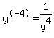 y%5E-4+=+1%2Fy%5E4