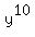 y%5E10