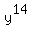 y%5E14