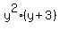 y%5E2%28y%2B3%29