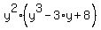 y%5E2%2A%28y%5E3-3%2Ay%2B8%29