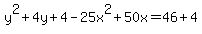 y%5E2%2B4y%2B4-25x%5E2%2B50x=46%2B4