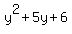 y%5E2%2B5y%2B6