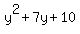 y%5E2%2B7y%2B10