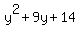 y%5E2%2B9y%2B14
