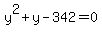y%5E2%2By-342=0