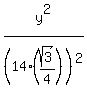 y%5E2%2F%2814%2A%28sqrt%283%29%2F4%29%29%5E2
