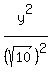 y%5E2%2F%28sqrt%2810%29%29%5E2