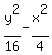 y%5E2%2F16-x%5E2%2F4