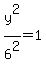 y%5E2%2F6%5E2+=1