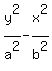 y%5E2%2Fa%5E2+-+x%5E2%2Fb%5E2