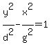 y%5E2%2Fd%5E2-x%5E2%2Fg%5E2=1