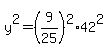 y%5E2=%289%2F25%29%5E2%2A42%5E2