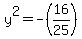 y%5E2=-%2816%2F25%29