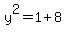 y%5E2=1%2B8