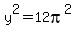 y%5E2=12pi%5E2