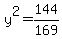 y%5E2=144%2F169