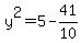 y%5E2=5-41%2F10
