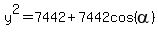 y%5E2=7442%2B7442cos%28alpha%29