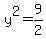 y%5E2=9%2F2