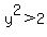 y%5E2%3E2