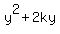 y%5E2+%2B+2ky