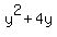 y%5E2+%2B+4y