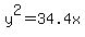 y%5E2+=+34.4x