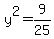 y%5E2+=+9%2F25