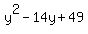 y%5E2-14y%2B49