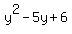 y%5E2-5y%2B6