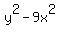 y%5E2-9x%5E2