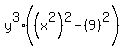 y%5E3%28%28x%5E2%29%5E2-%289%29%5E2%29