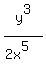 y%5E3%2F%282x%5E5%29
