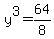y%5E3=64%2F8