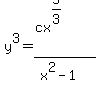 y%5E3+=+%28cx%5E%285%2F3%29%29%2F%28x%5E2-1%29