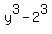y%5E3-2%5E3