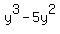 y%5E3-5y%5E2