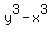 y%5E3-x%5E3