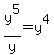 y%5E5%2Fy+=+y%5E4