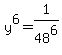 y%5E6+=+1%2F48%5E6