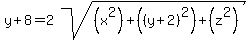 y+%2B+8+=+2sqrt%28%28x%5E2%29%2B%28%28y%2B2%29%5E2%29%2B%28z%5E2%29%29
