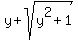 y+%2B+sqrt%28y%5E2%2B1%29
