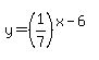 y+=+%281%2F7%29%5E%28x-6%29