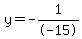 y+=+-1%2F-15