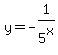 y+=+-1%2F5%5Ex