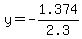 y+=+-1.374%2F2.3
